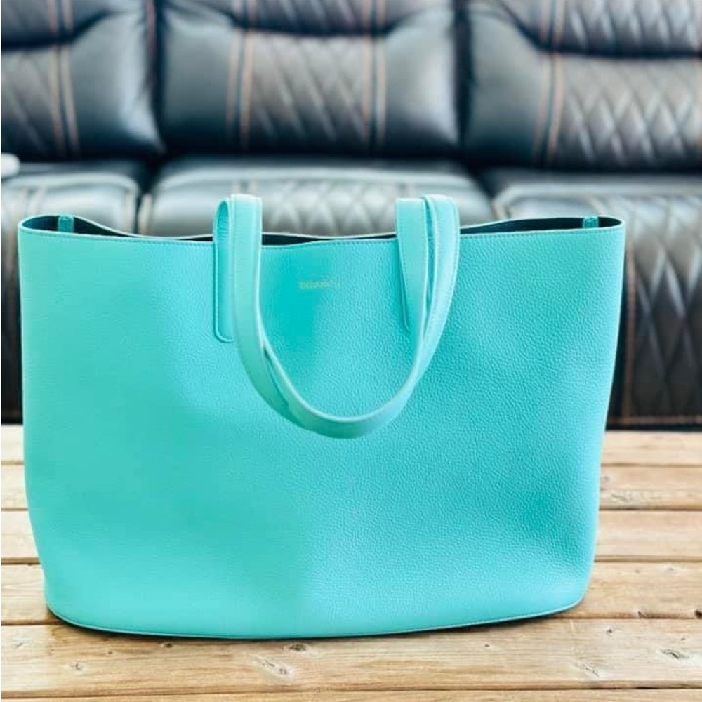 ♥️Tiffany Leather blue Shoulder Bag♥️